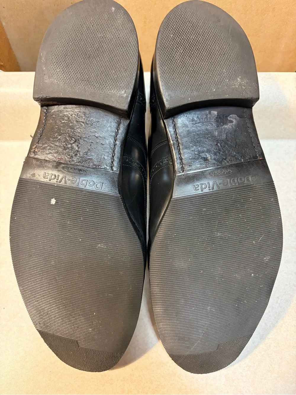 Refurbished Johnston and Murphy wing tips